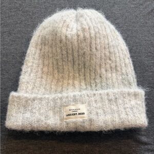 Gray Knit Beanie